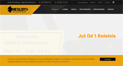Desktop Screenshot of metalzbyt.com