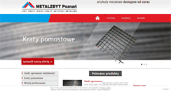 Desktop Screenshot of metalzbyt.pl