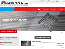 Tablet Screenshot of metalzbyt.pl